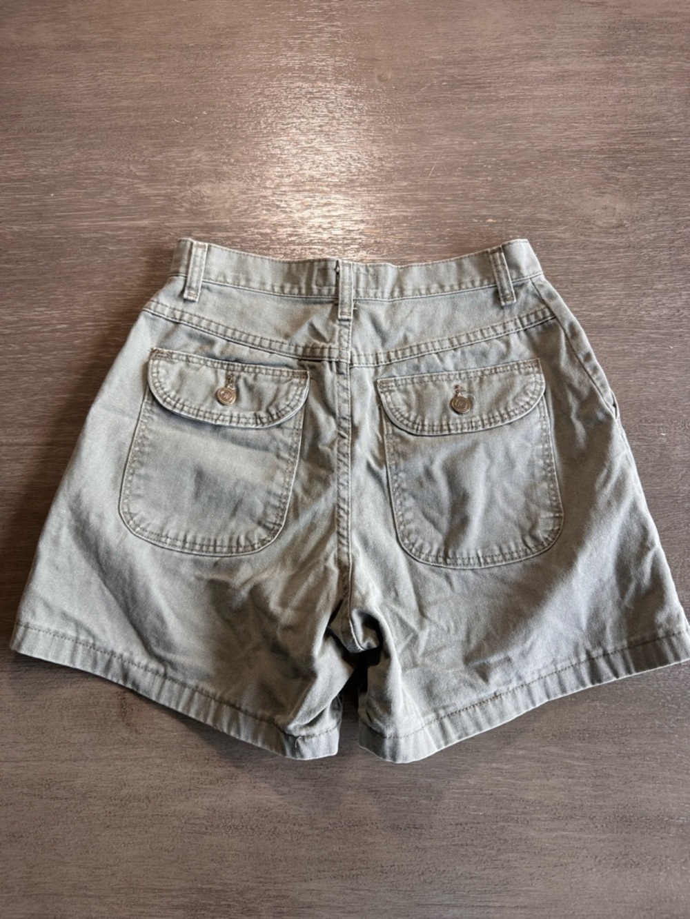 Vintage Wrangler Olive Green Shorts High Rise Boxy 6